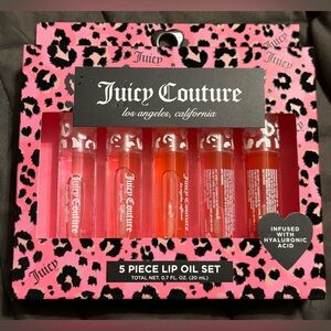 NIB•Juicy Couture 5pc Lip Oil Collection